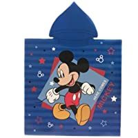 Mickey Poncho Toalla Microfibra- Toalla con Capa Disney 50x100cm